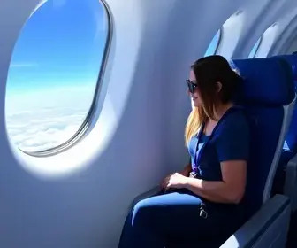 Executiva da Azul para Madri